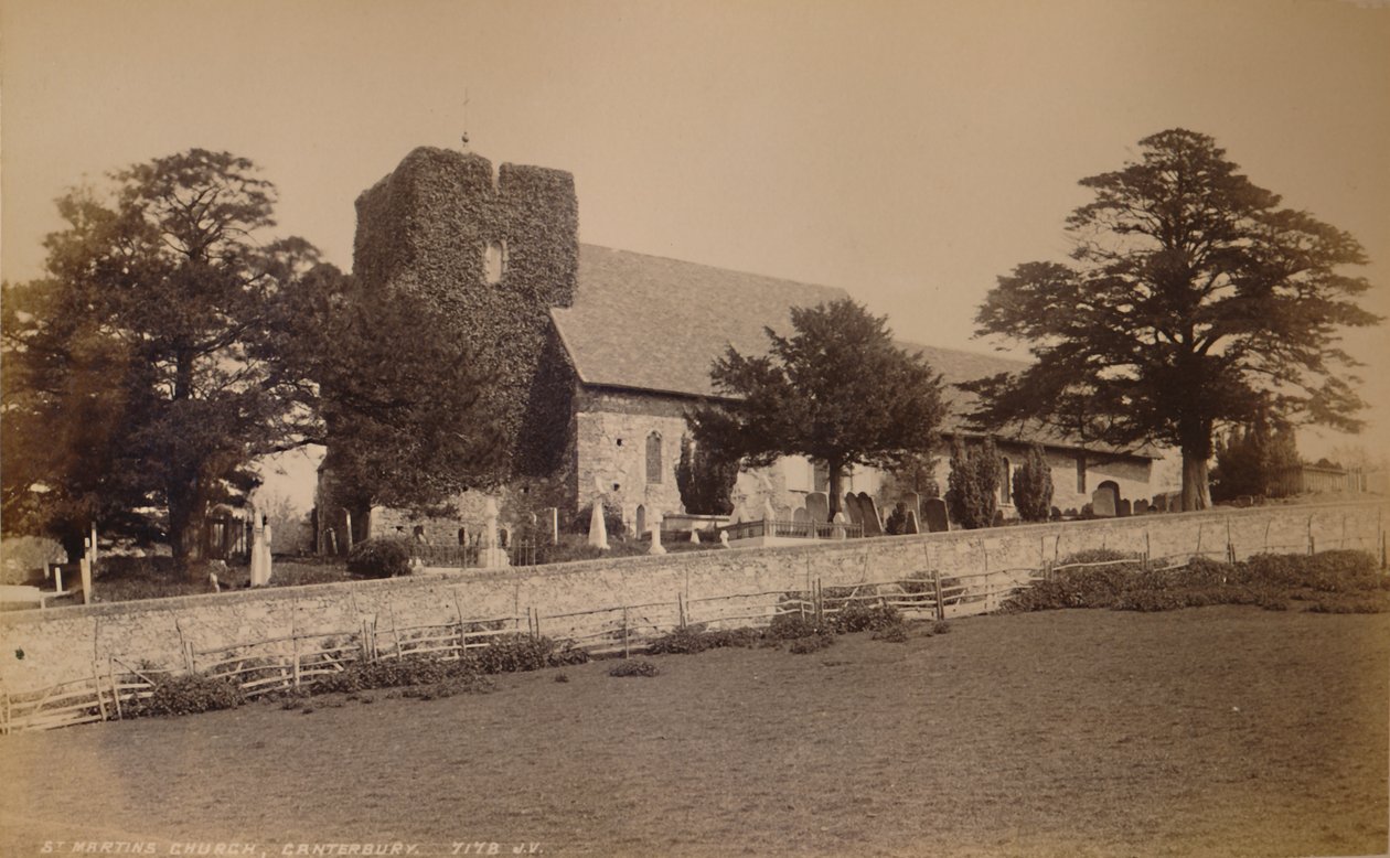 Kostel svatého Martina, Canterbury, 1929. od Unbekannt