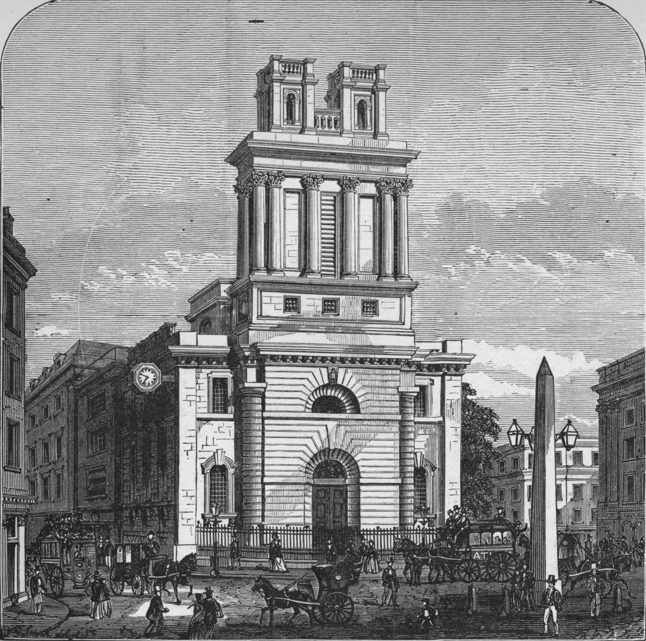 St. Mary Woolnoth, 1890 od Unbekannt