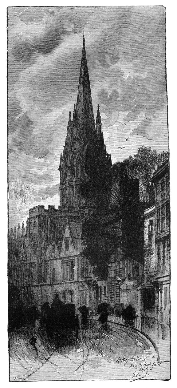 St Marys, Oxford, 1900 od Unbekannt