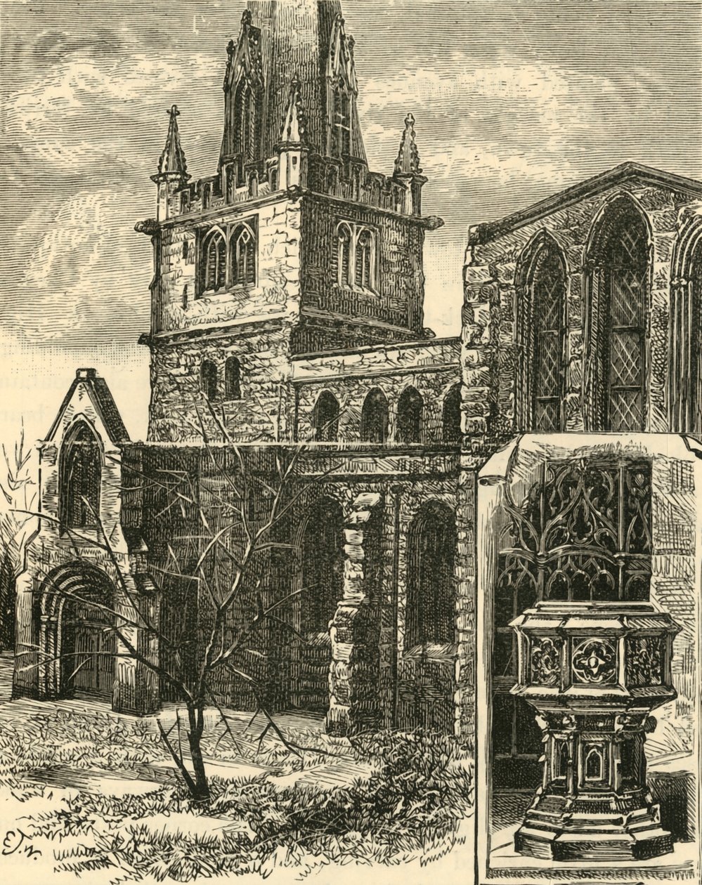 Nádraží St. Marys. Písmo, 1898. od Unbekannt