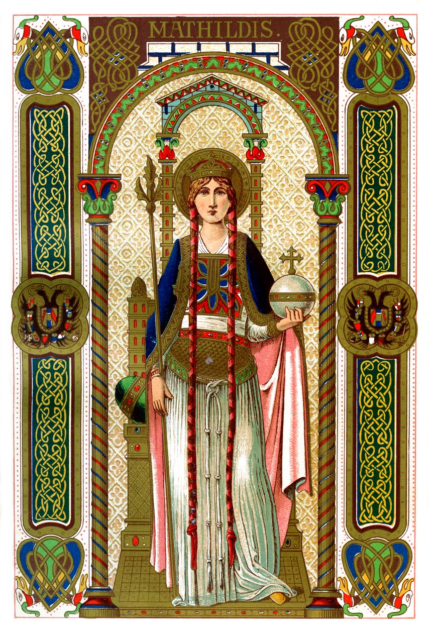 Svatá Mathilda, 1886 od Unbekannt