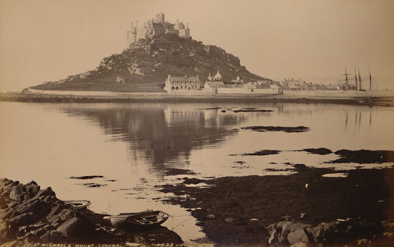 St. Michaels Mount, Cornwall, 1929. od Unbekannt