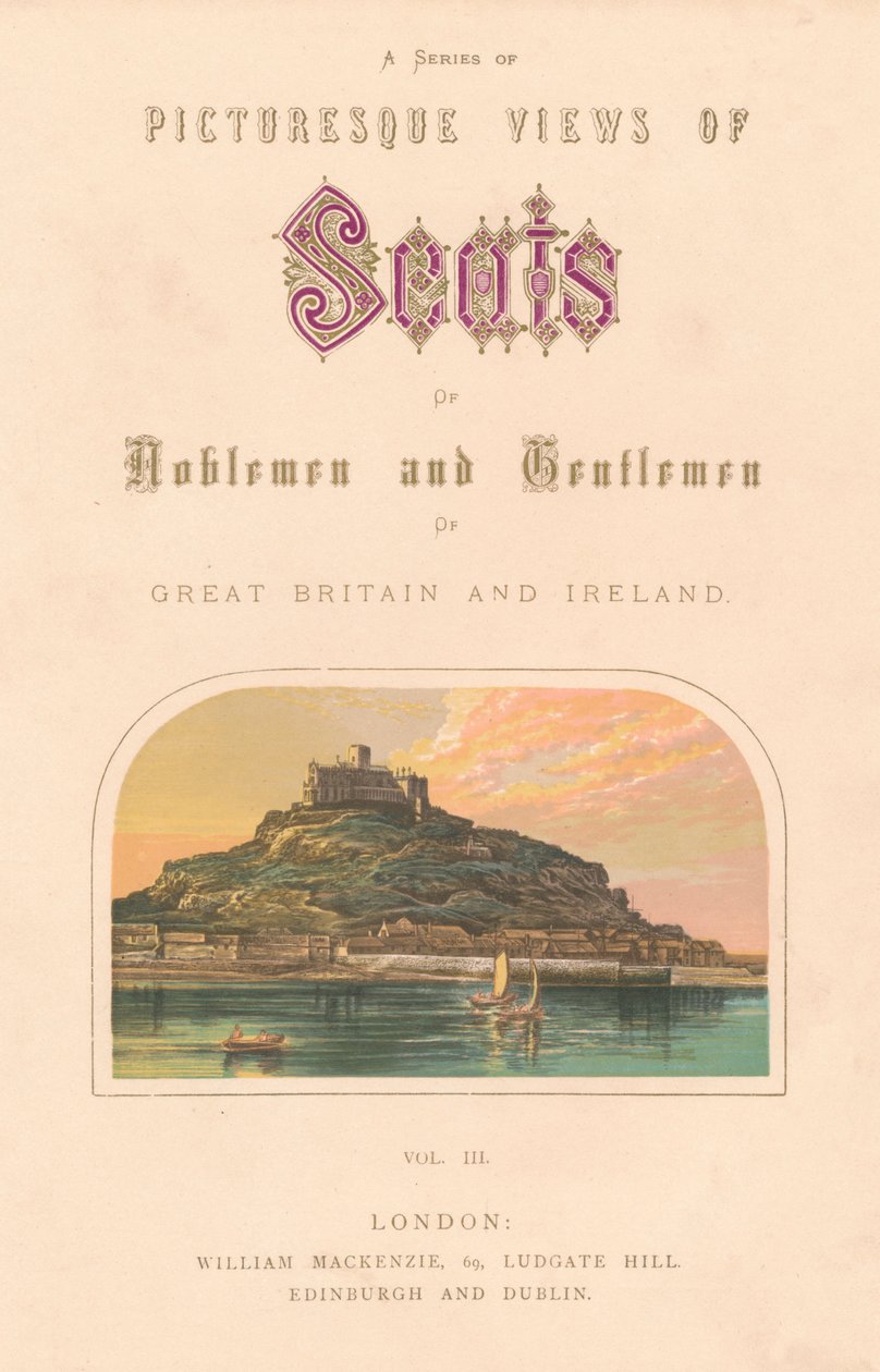 St Michaels Mount, c1880. od Unbekannt