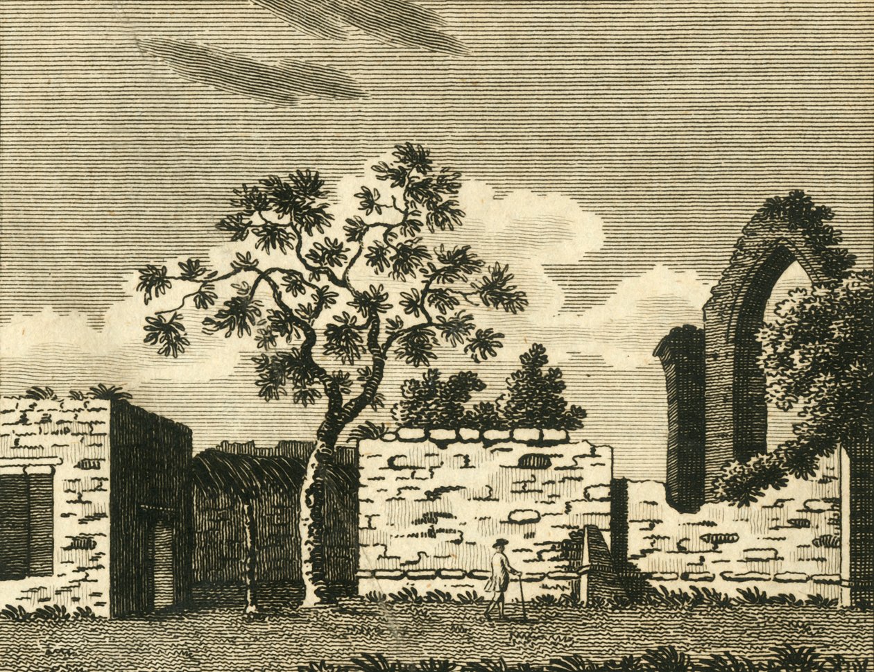 Kaple sv. Pankráce, v Canterbury, c1786. od Unbekannt