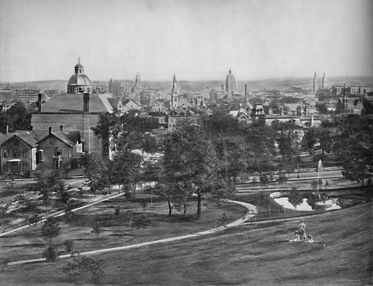 St. Paul z Merriams Hill, c1897. od Unbekannt
