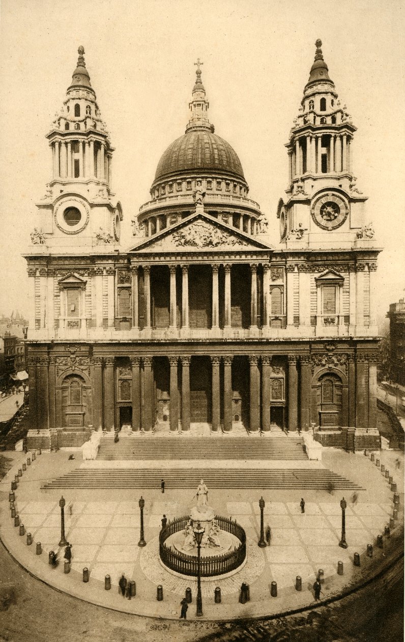 Katedrála St. Pauls, Londýn, c1924. od Unbekannt