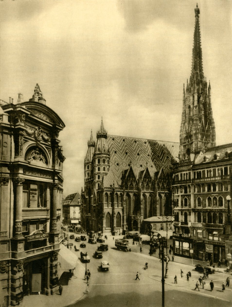 Katedrála svatého Štěpána, Vídeň, Rakousko, c1935. od Unbekannt