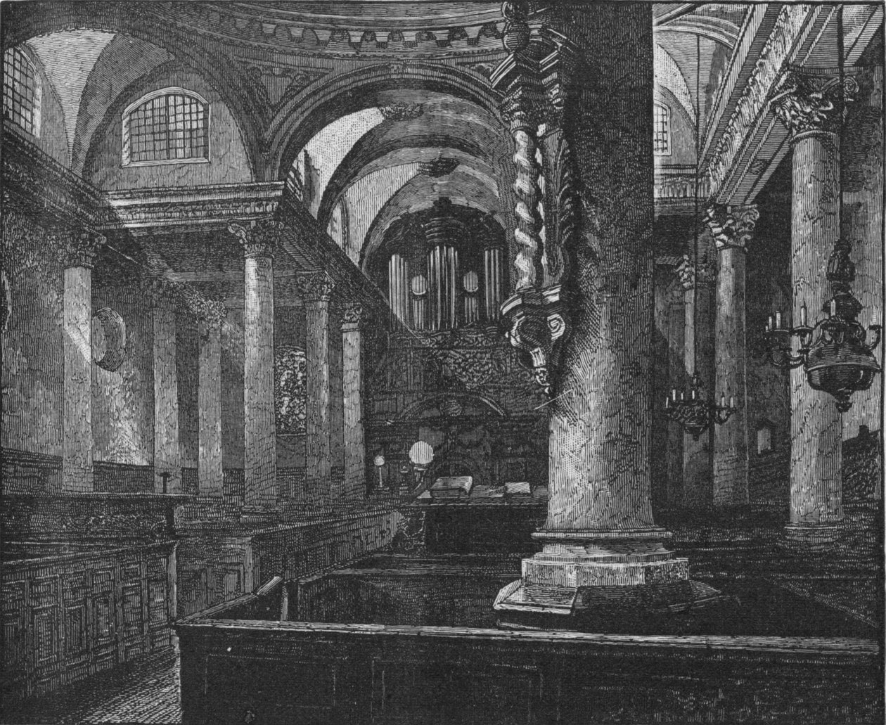 St. Stephens, Walbrook, 1890 od Unbekannt