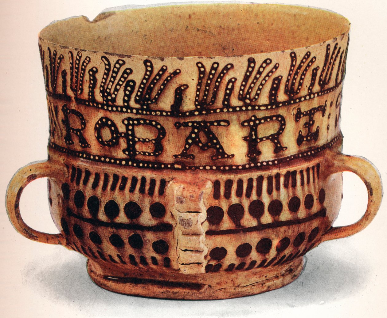 Staffordshire Slip Ware, 1909, 1914 od Unbekannt
