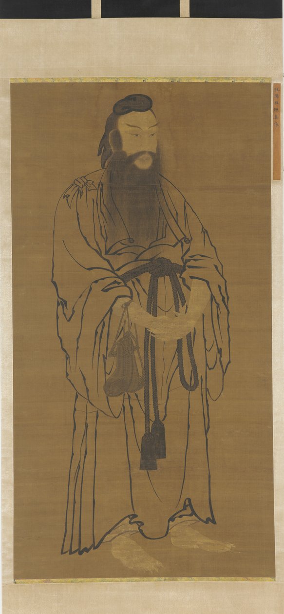 Stálá postava Lü Dongbina, dynastie Ming, 1368-1644. od Unbekannt