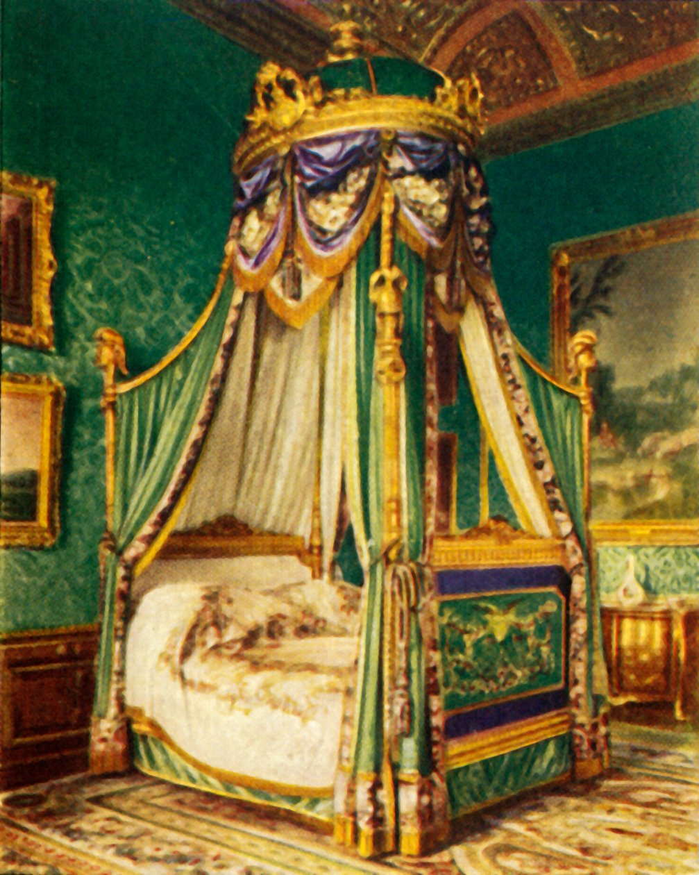 State Bedstead od Georgese Jacoba, 1938. od Unbekannt