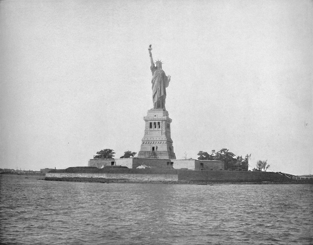 Socha svobody, New York, c1897. od Unbekannt