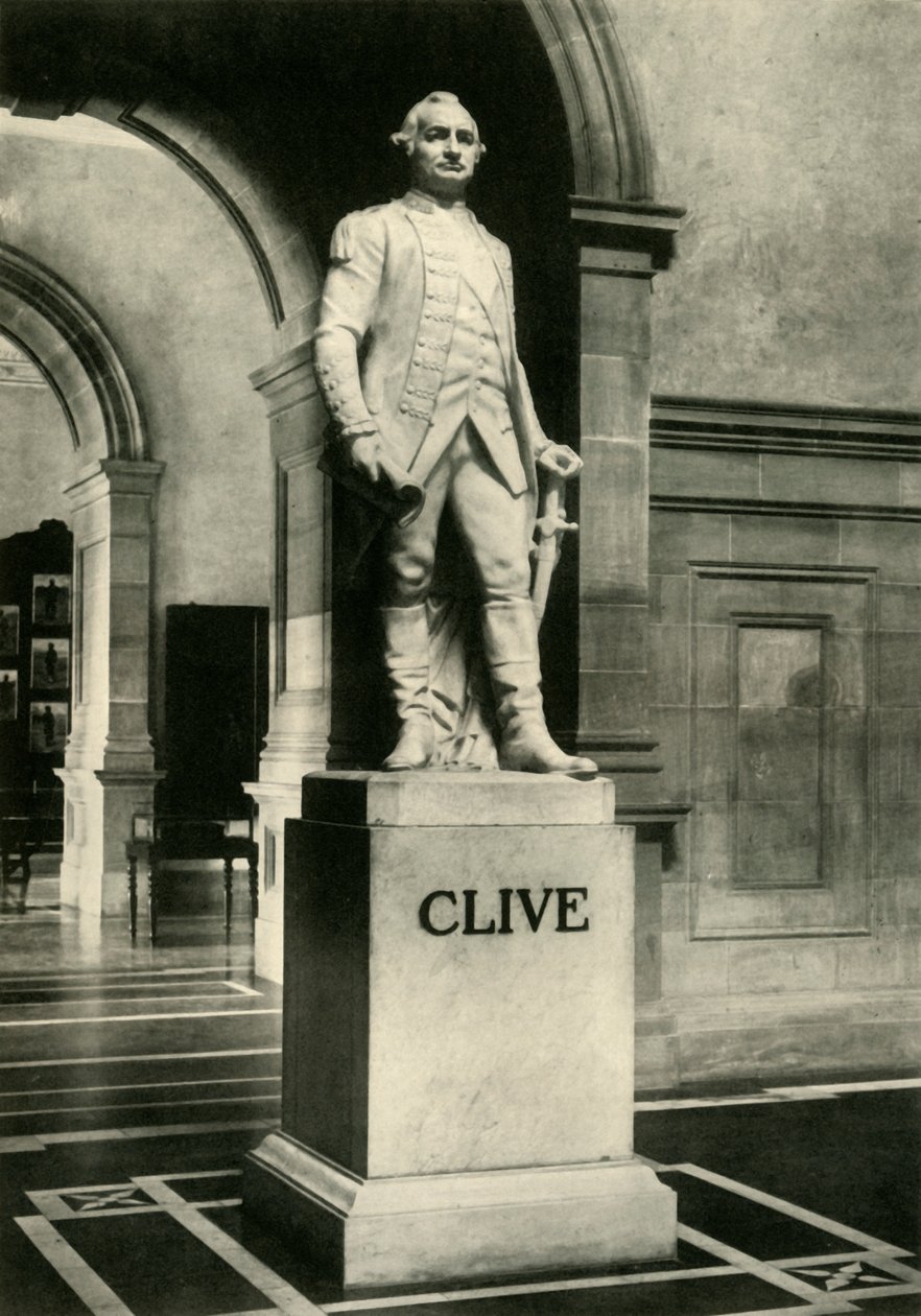 Socha lorda Clive, 1925. od Unbekannt