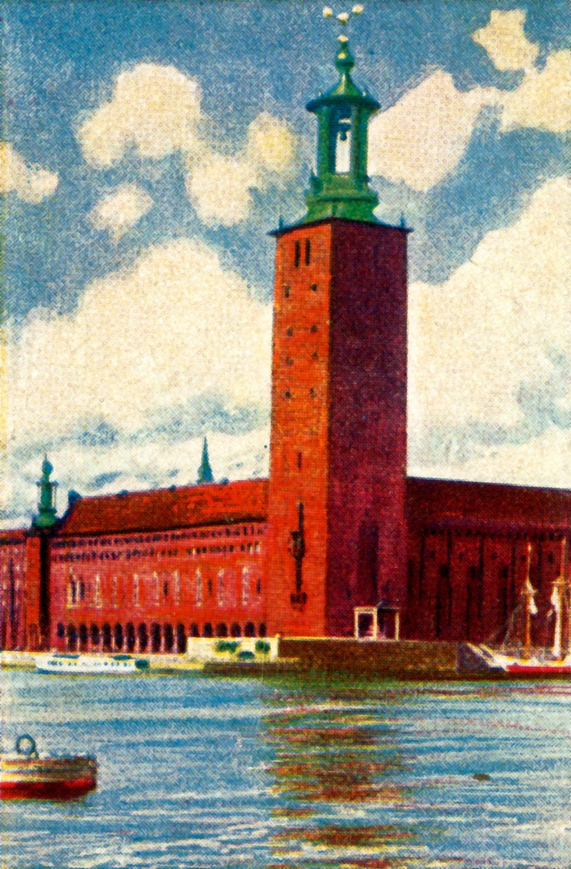 Stockholmská radnice, c1928. od Unbekannt