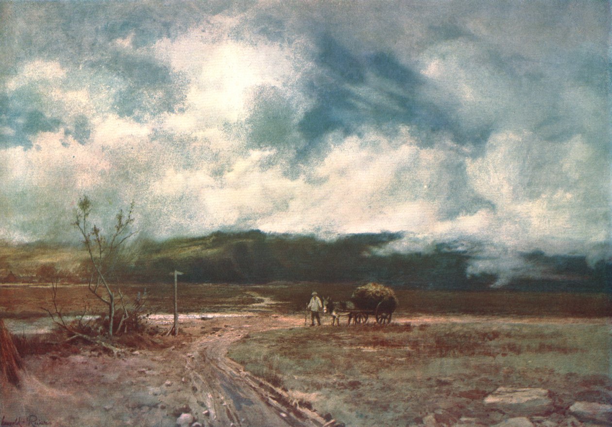 Bouřlivé počasí, 1892, c1902. od Unbekannt