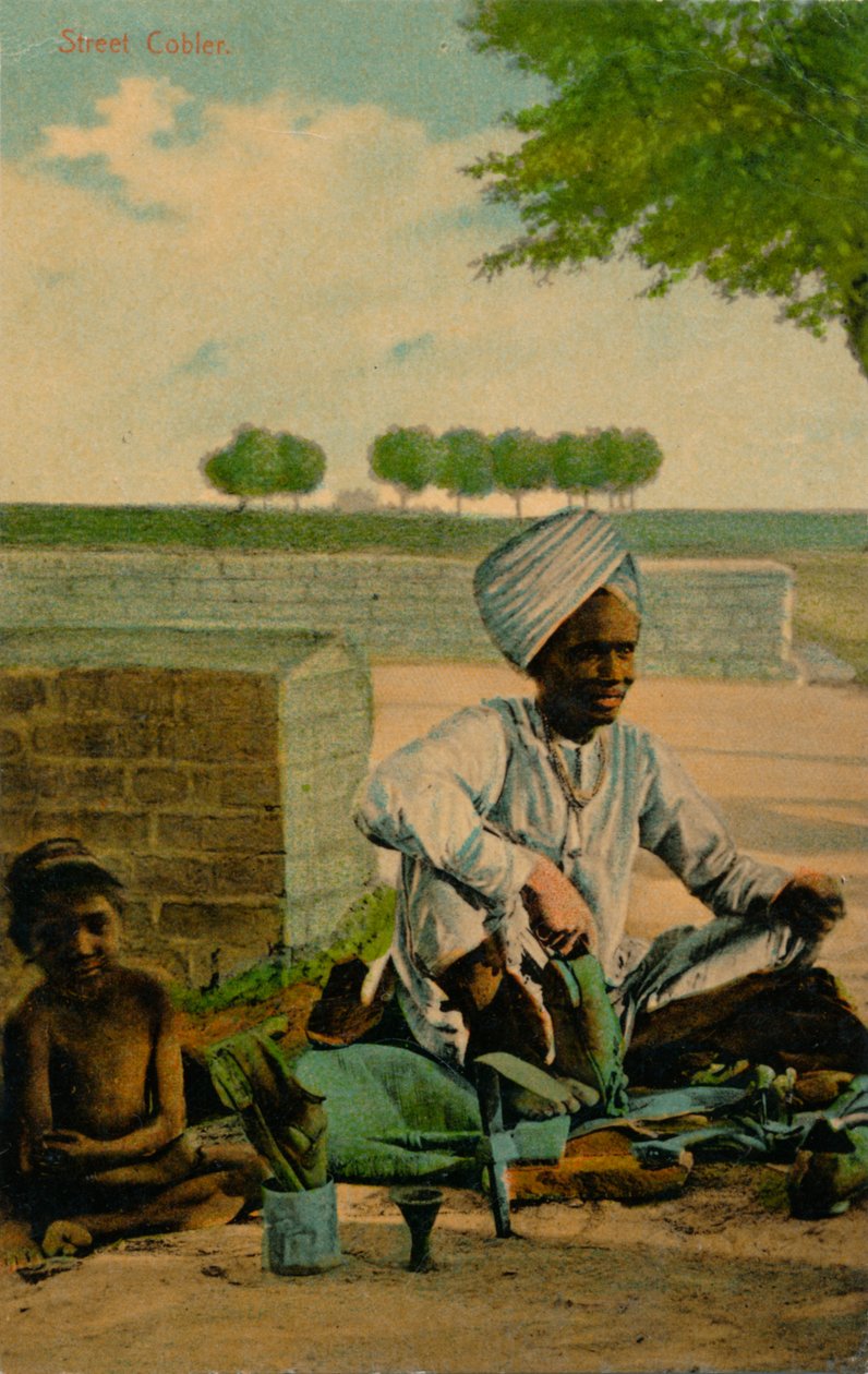 Street Cobler, c1900 od Unbekannt