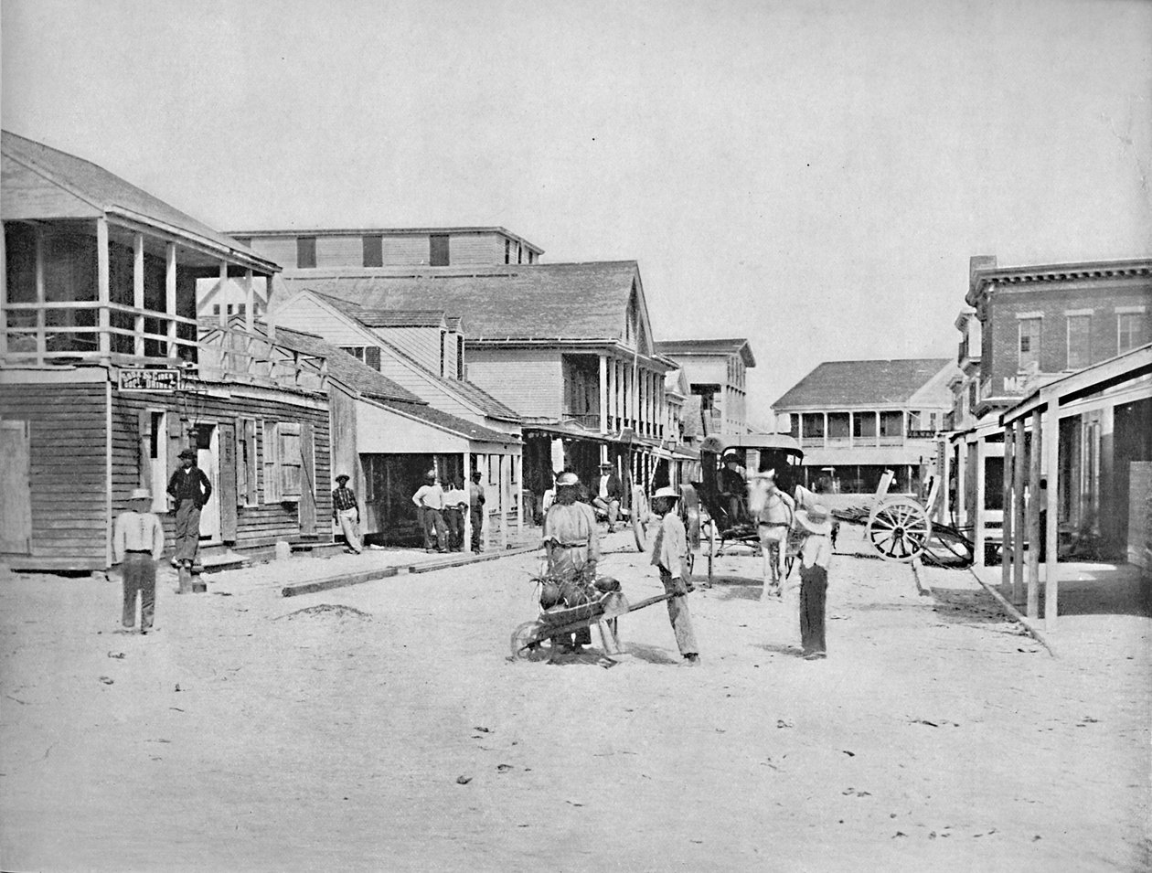 Street v Key West, Florida, c1897. od Unbekannt