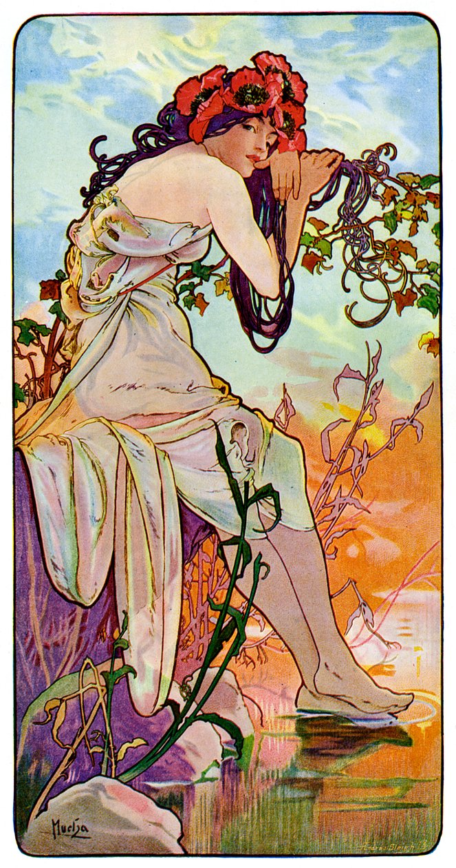 Léto, 1899 od Unbekannt