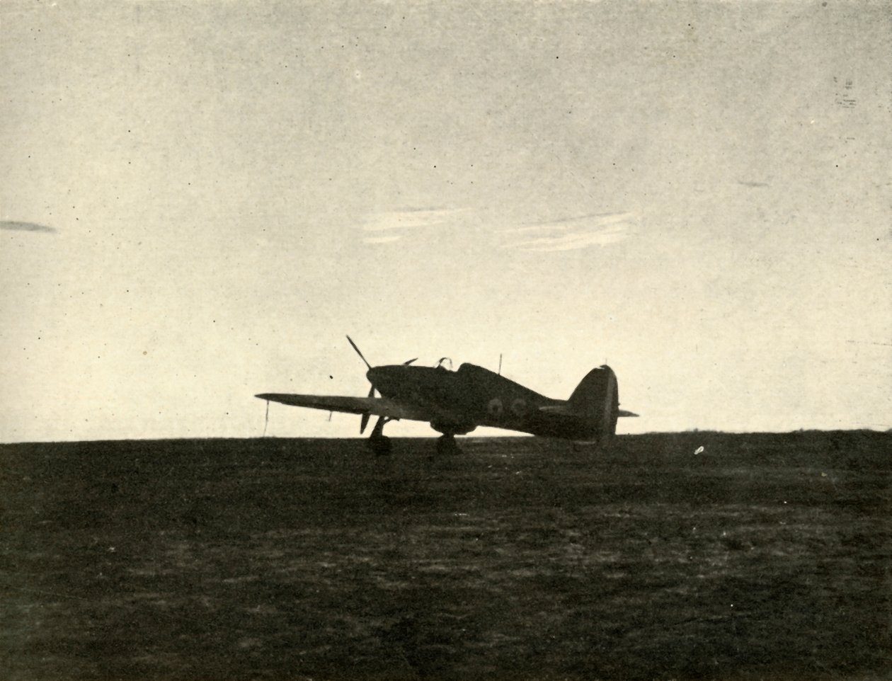 Západ slunce ve Vassincourtu, 1939-1940, 1941. od Unbekannt