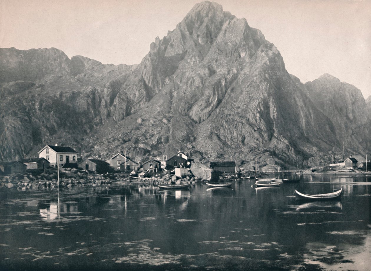 Svolvaer, Lofoty, 1914. od Unbekannt