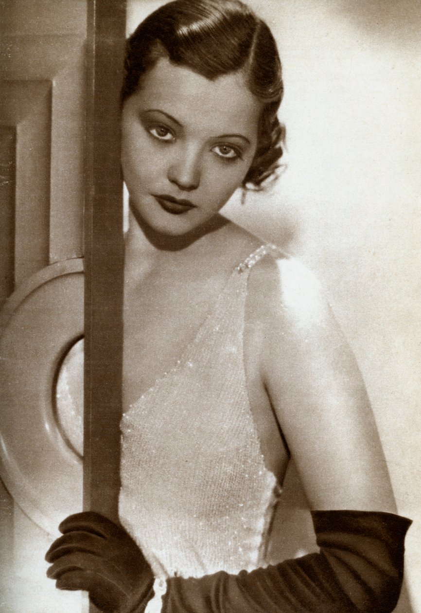 Sylvia Sidney , americká herečka, 1933 od Unbekannt
