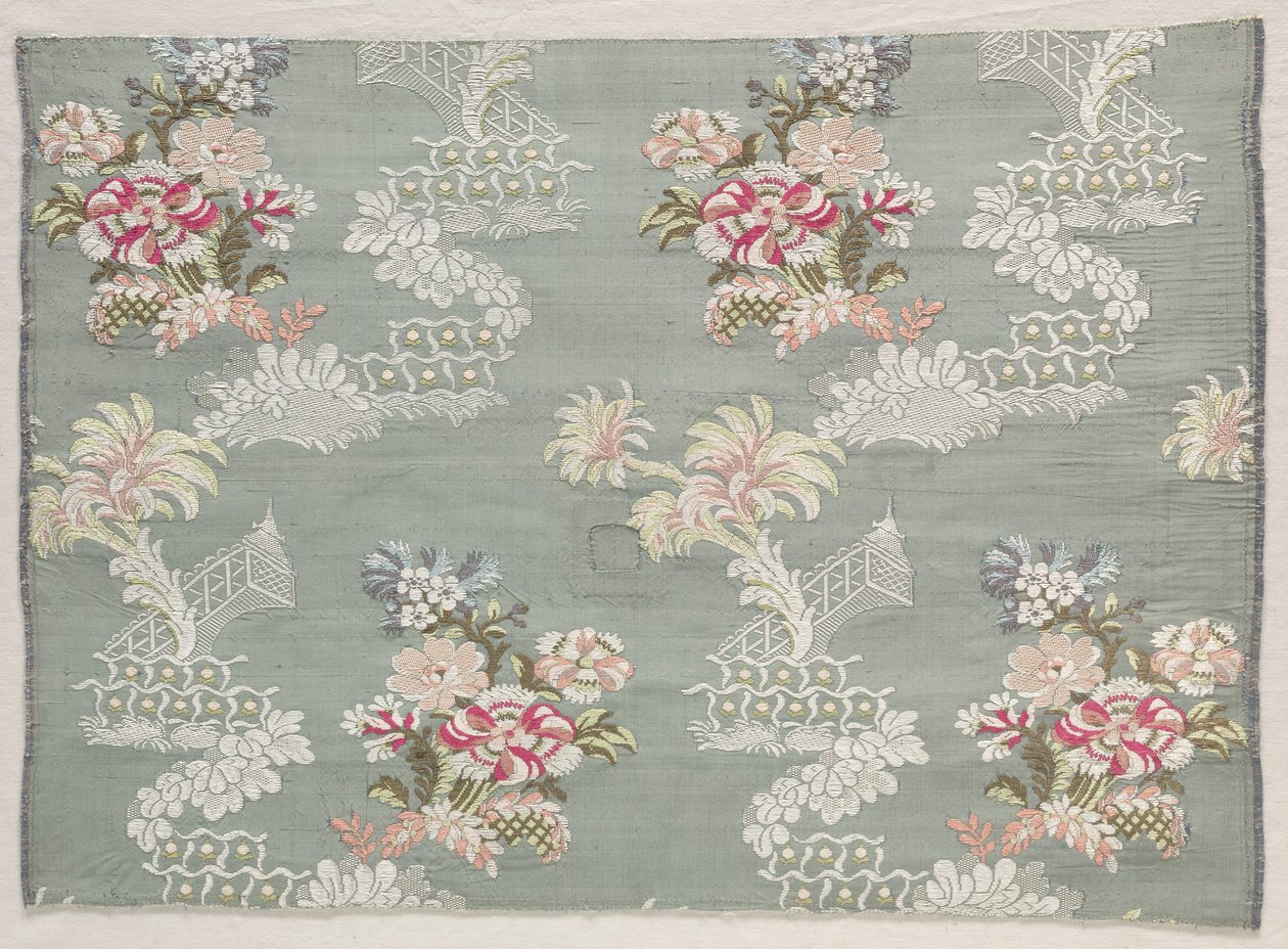 Taffeta, brokát, c. 1750. od Unbekannt