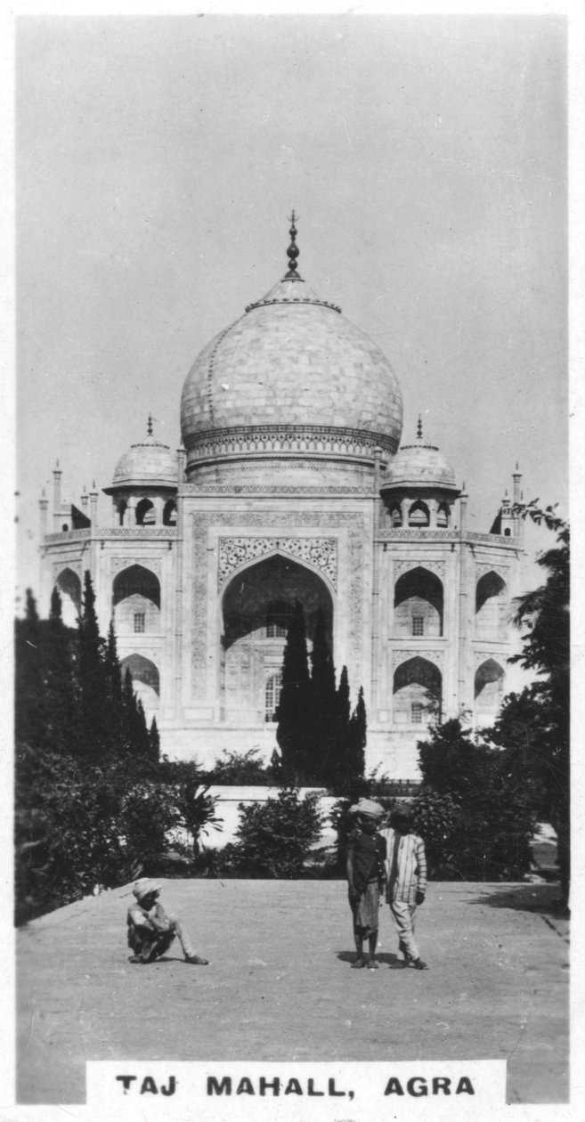 Taj Mahal, Agra, Uttar Pradesh, Indie, c1925. od Unbekannt