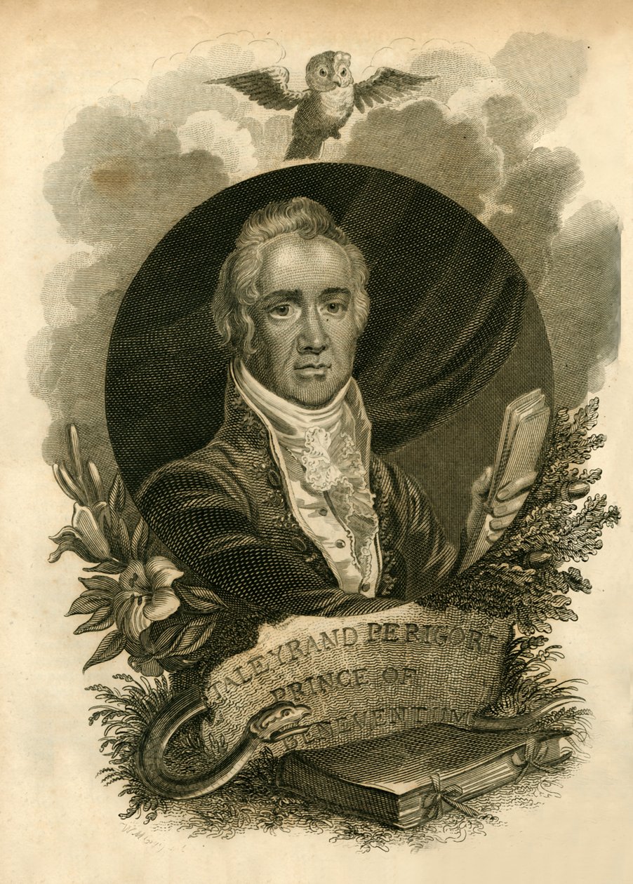 Talleyrand Perigord, princ z Beneventum, 1754-1838, 1816. od Unbekannt