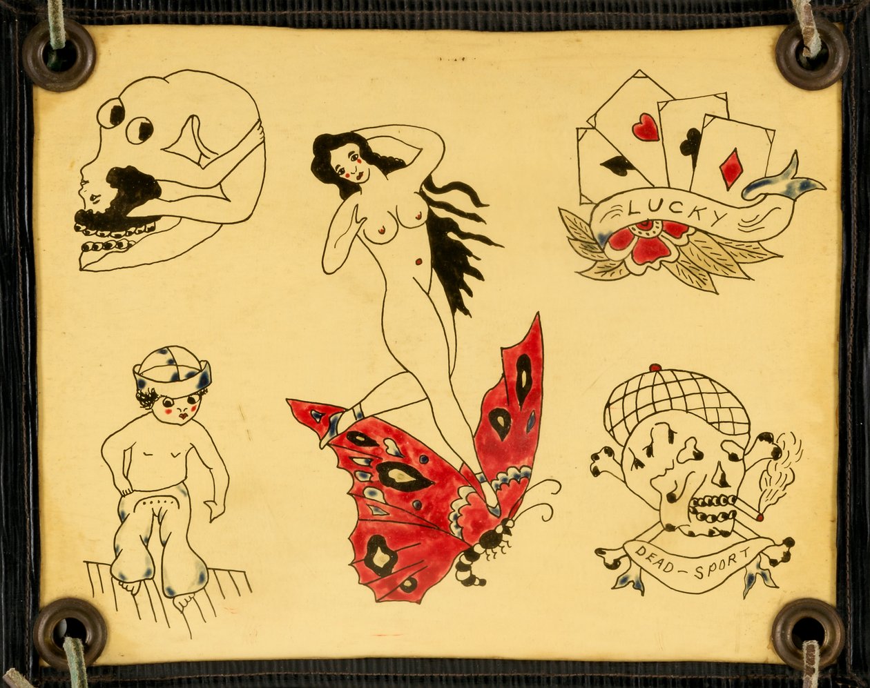 Tattoo Flash, 20. století. od Unbekannt