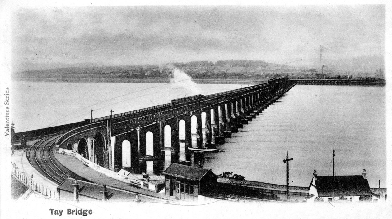 Tay Bridge, Skotsko, 1902 od Unbekannt
