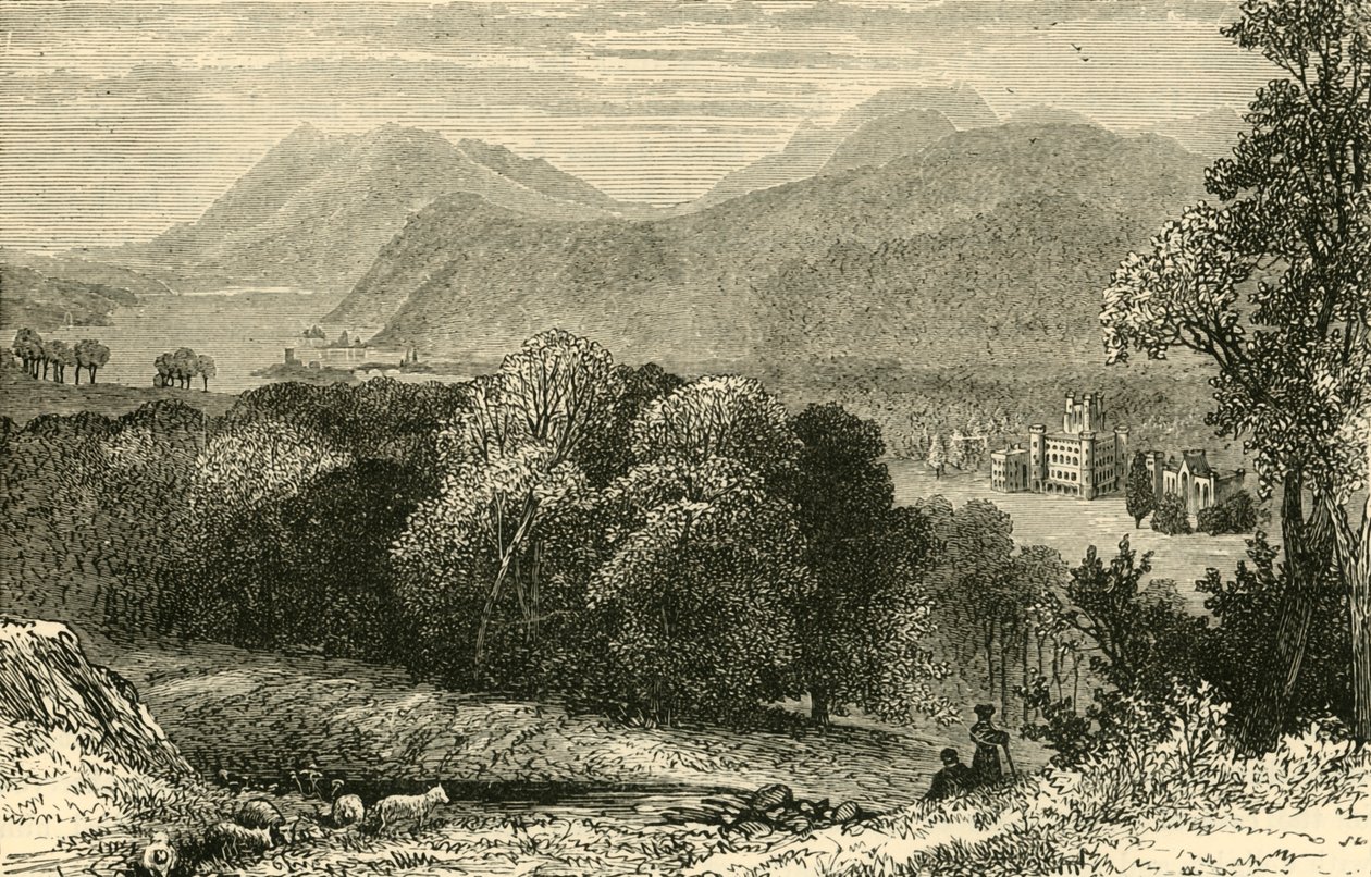 Zámek Taymouth, 1898. od Unbekannt