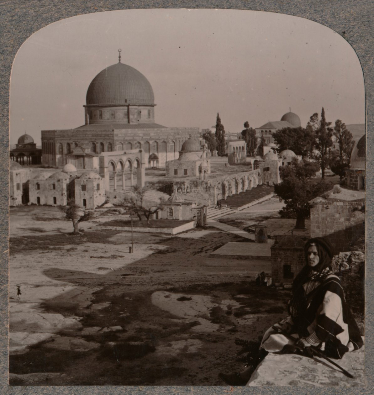 Chrámová ohrada, Jeruzalém, c1900 od Unbekannt