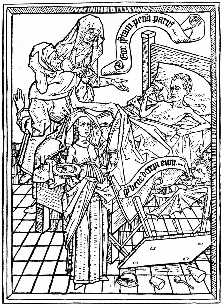 Pokušení k netrpělivosti, c1465 1964. od Unbekannt