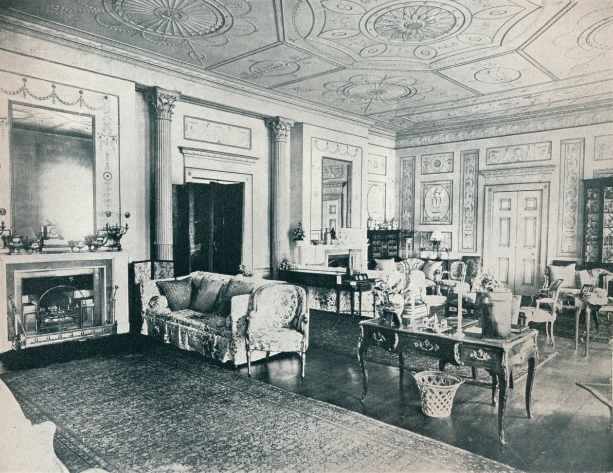 The Adam Salon, Stoke Edith, c1909 od Unbekannt