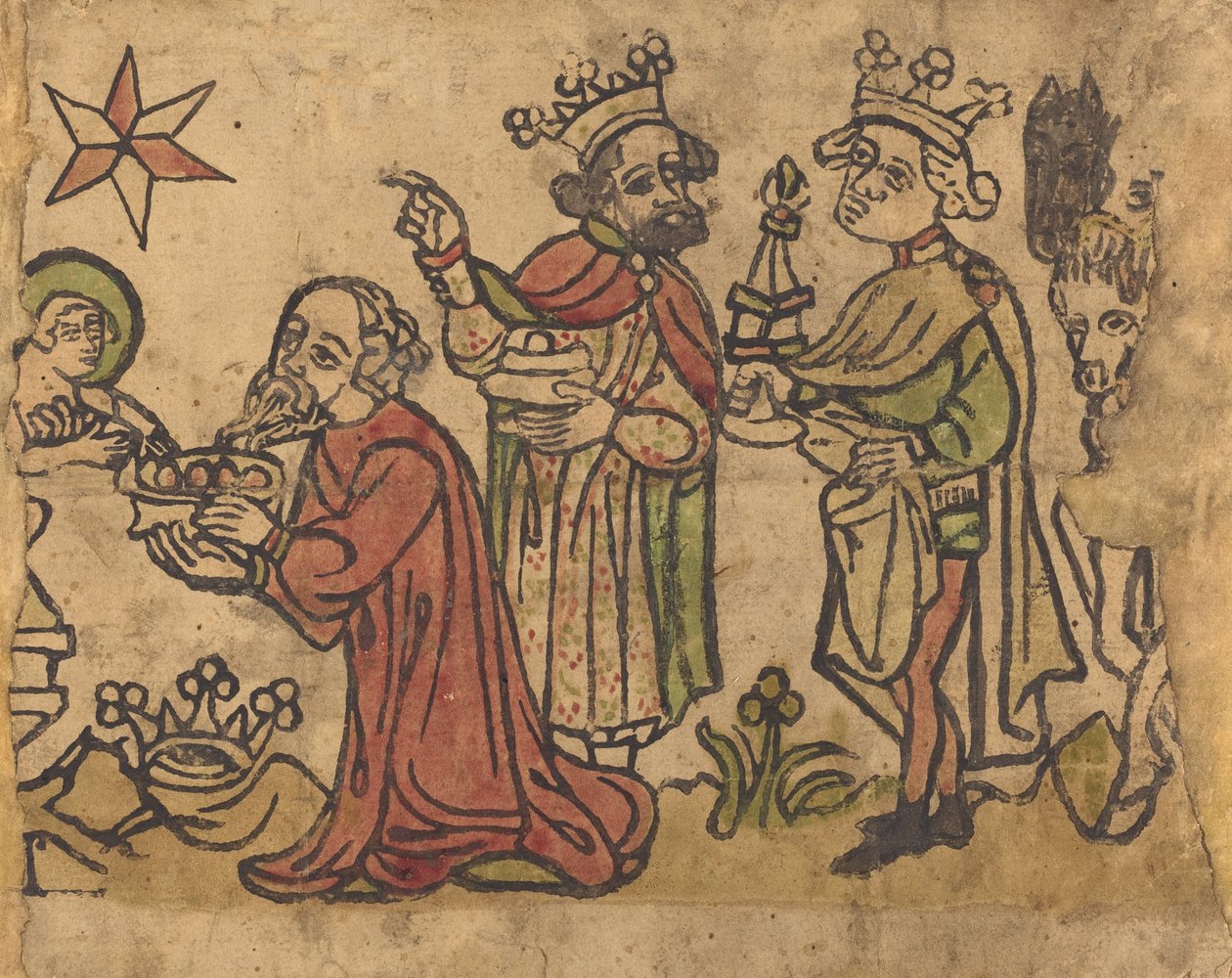 Klanění tří králů, c. 14001430. od Unbekannt
