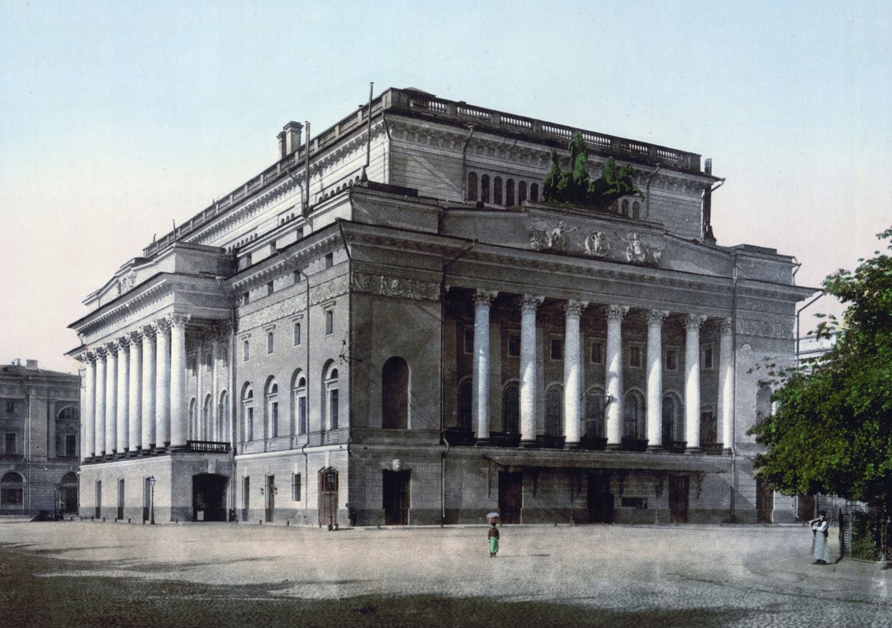 Alexandrinské divadlo, Petrohrad, Rusko, c1890-c1905 od Unbekannt