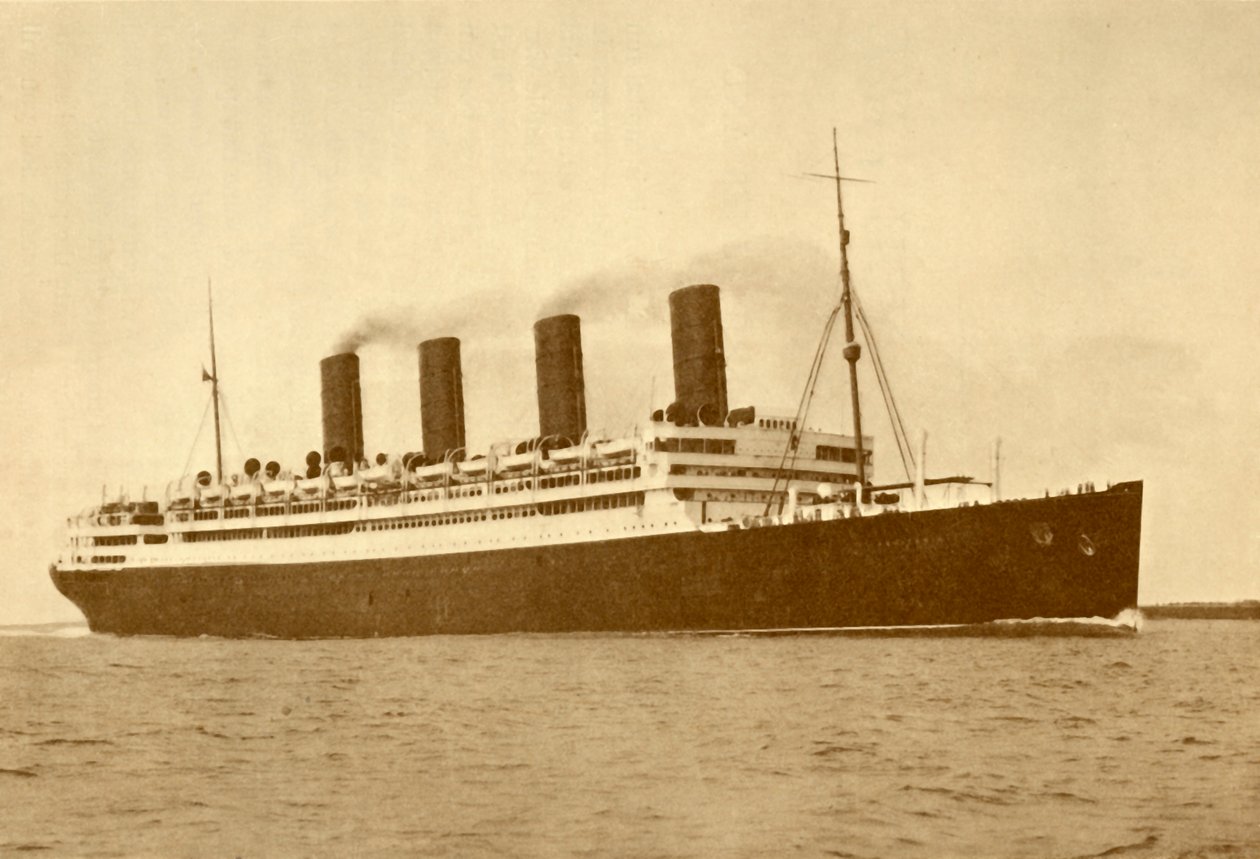 Aquitania Cunard Line, 45 647 tun, c1930. od Unbekannt