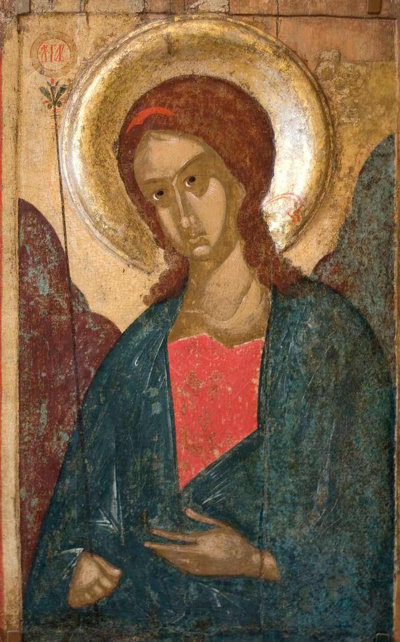 Archanděl Gabriel, počátek 15. století od Unbekannt