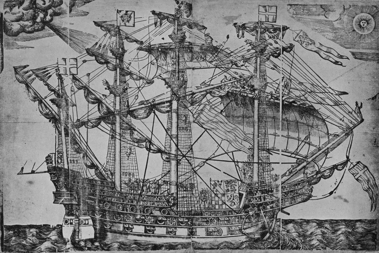 Královská archa, 1588 od Unbekannt