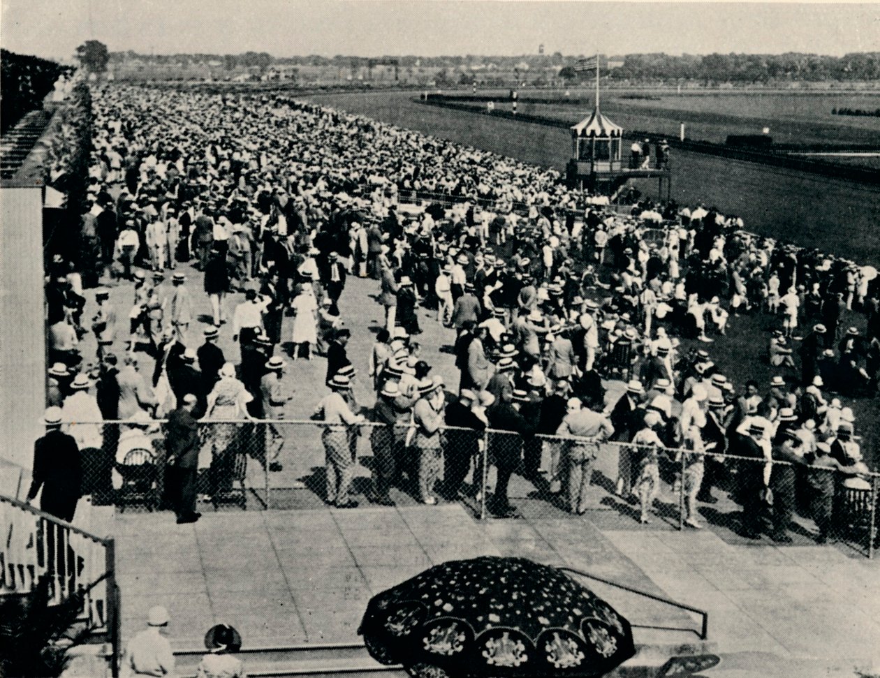 Arlington Race Track, Chicago, c1930 od Unbekannt