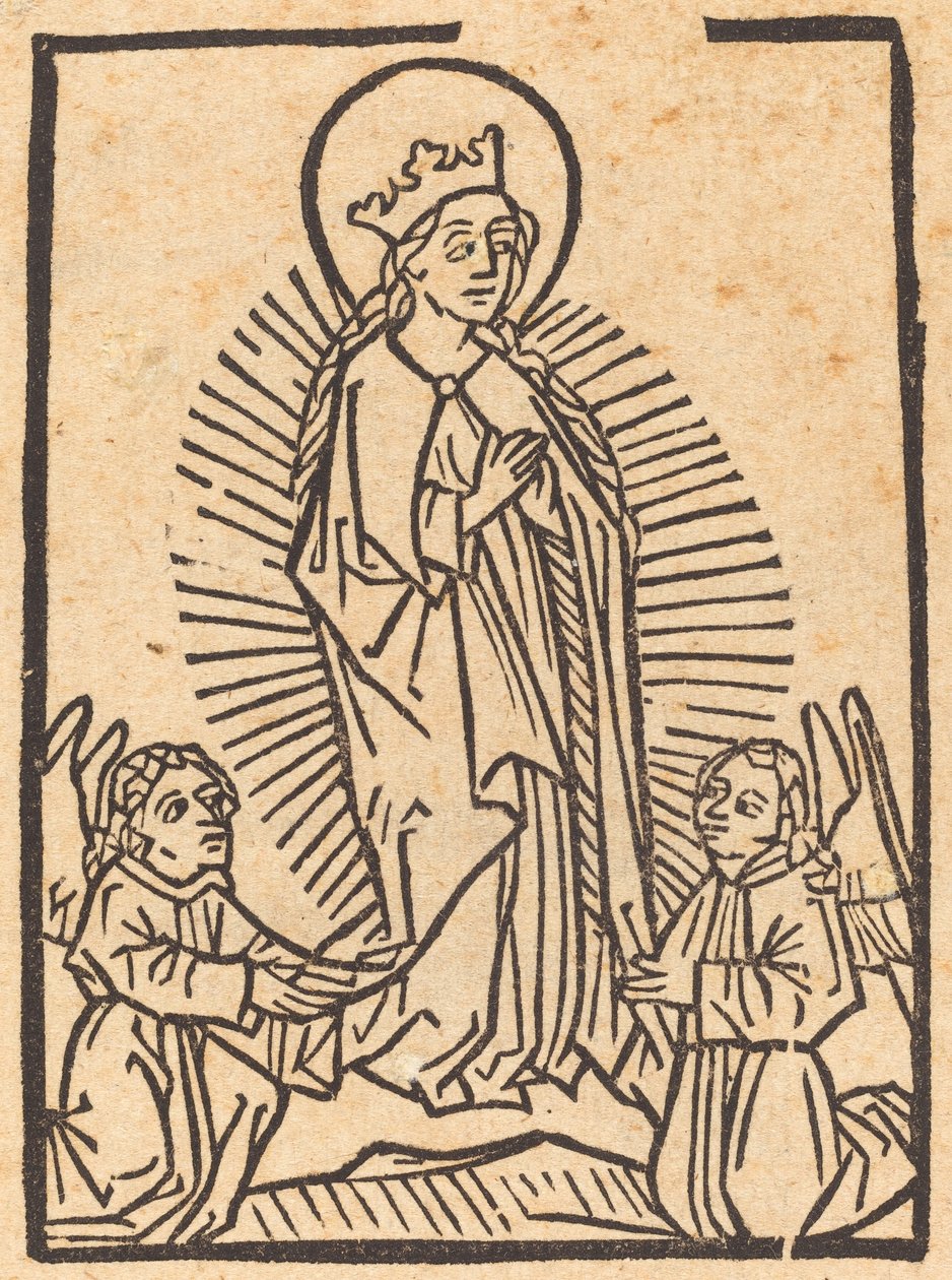 Nanebevzetí Panny Marie, c. 1480. od Unbekannt