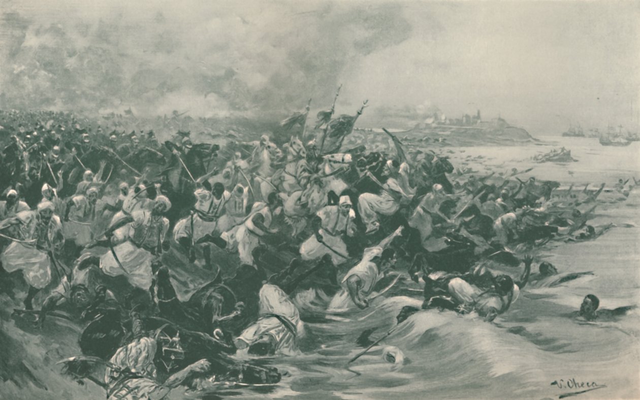 Bitva u Aboukiru, 1799, 1896. od Unbekannt