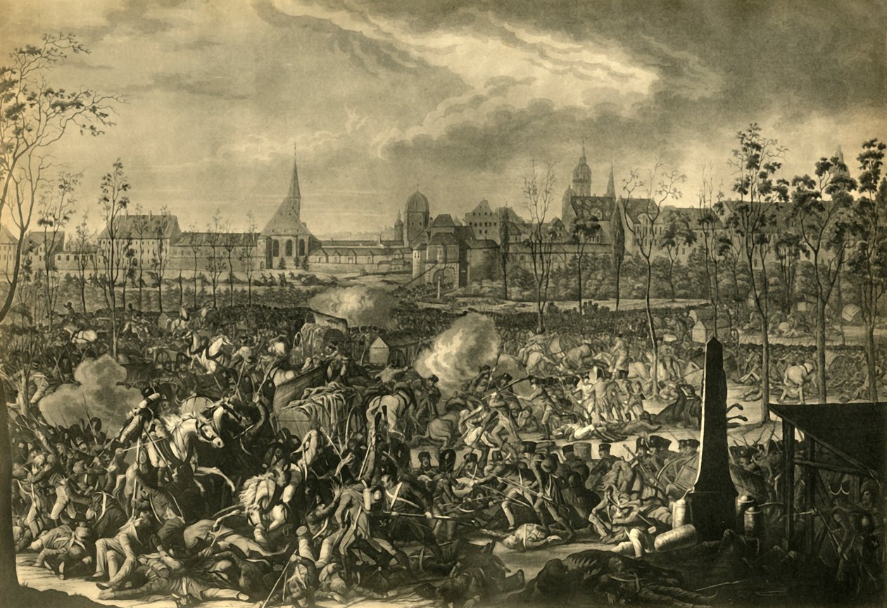 Bitva u Lipska, 19. října 1813, 1921. od Unbekannt