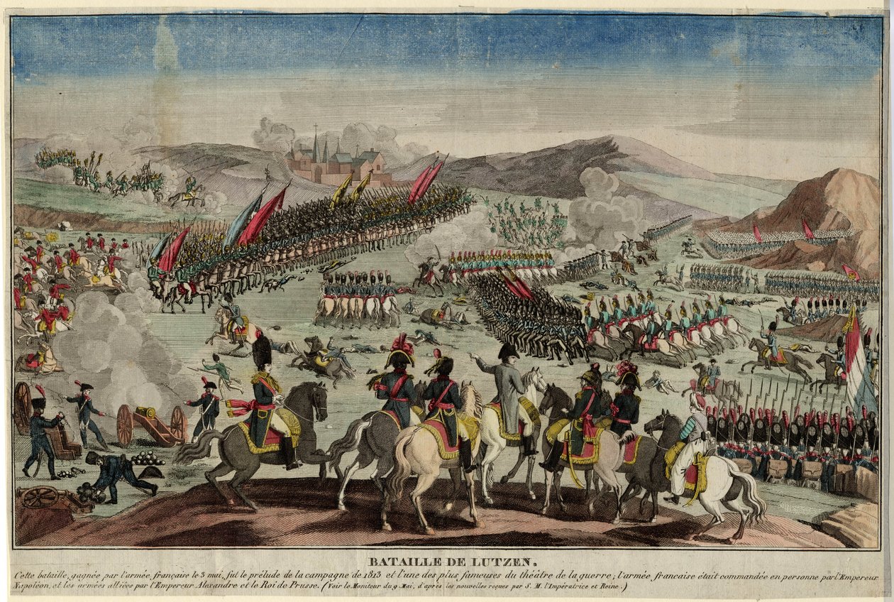 Bitva u Lützenu, 1813 od Unbekannt
