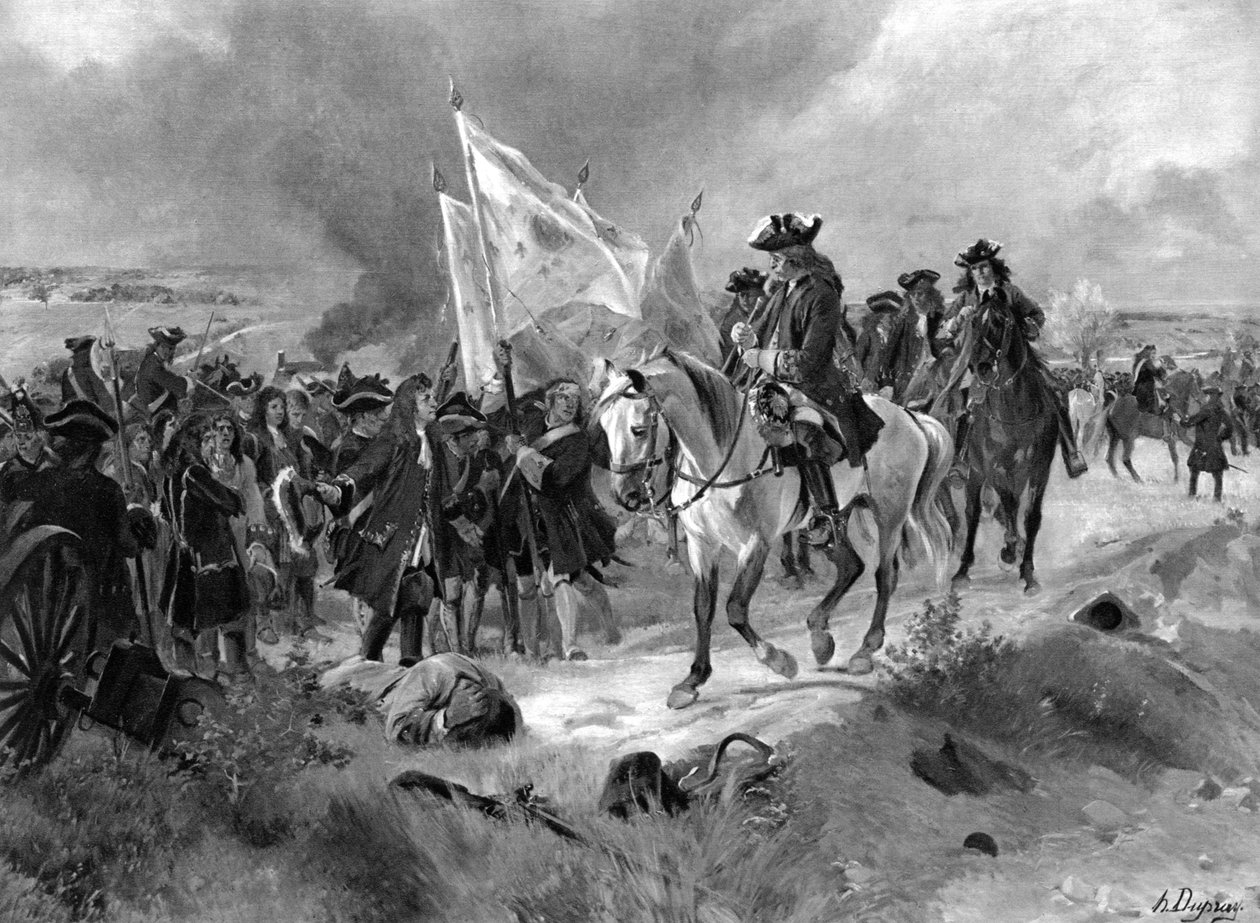 Bitva u Ramillies, 1706 od Unbekannt