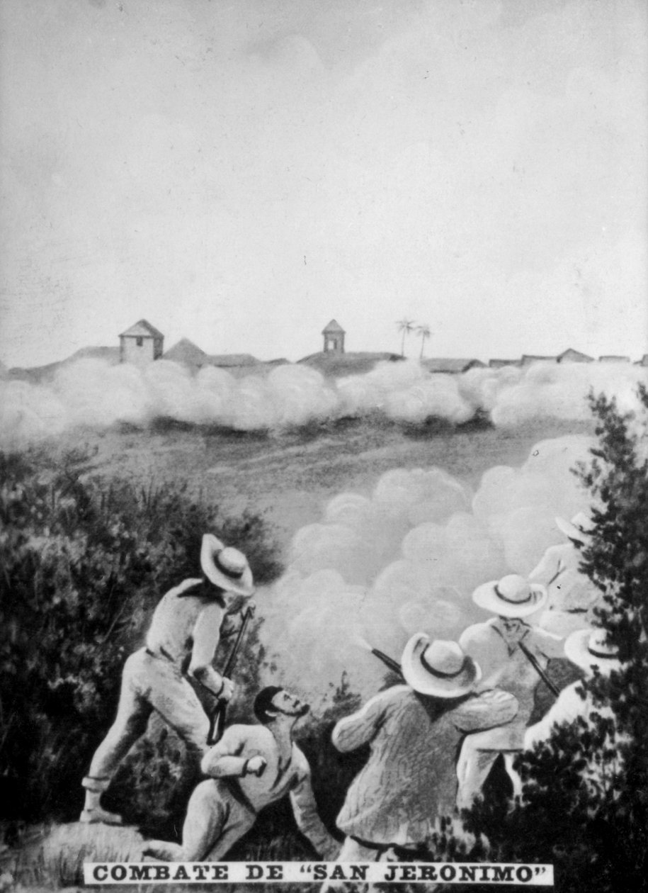 Bitva u San Geronimo, 1895, 20. léta 20. století od Unbekannt