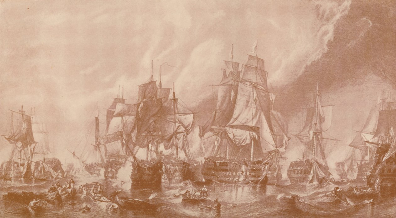Bitva u Trafalgaru, 1805, 1896. od Unbekannt