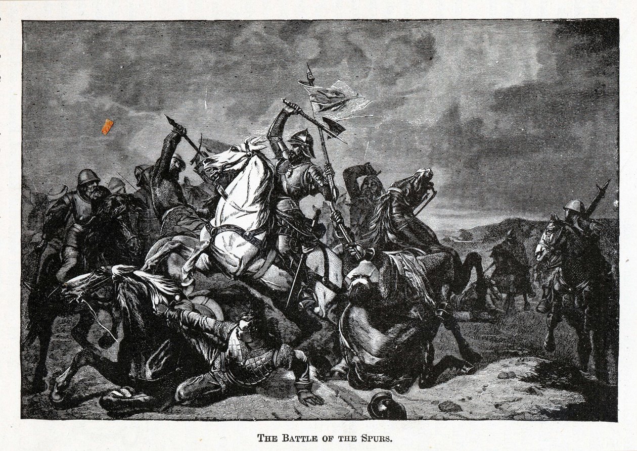 Bitva u Spurs, 1882 od Unbekannt