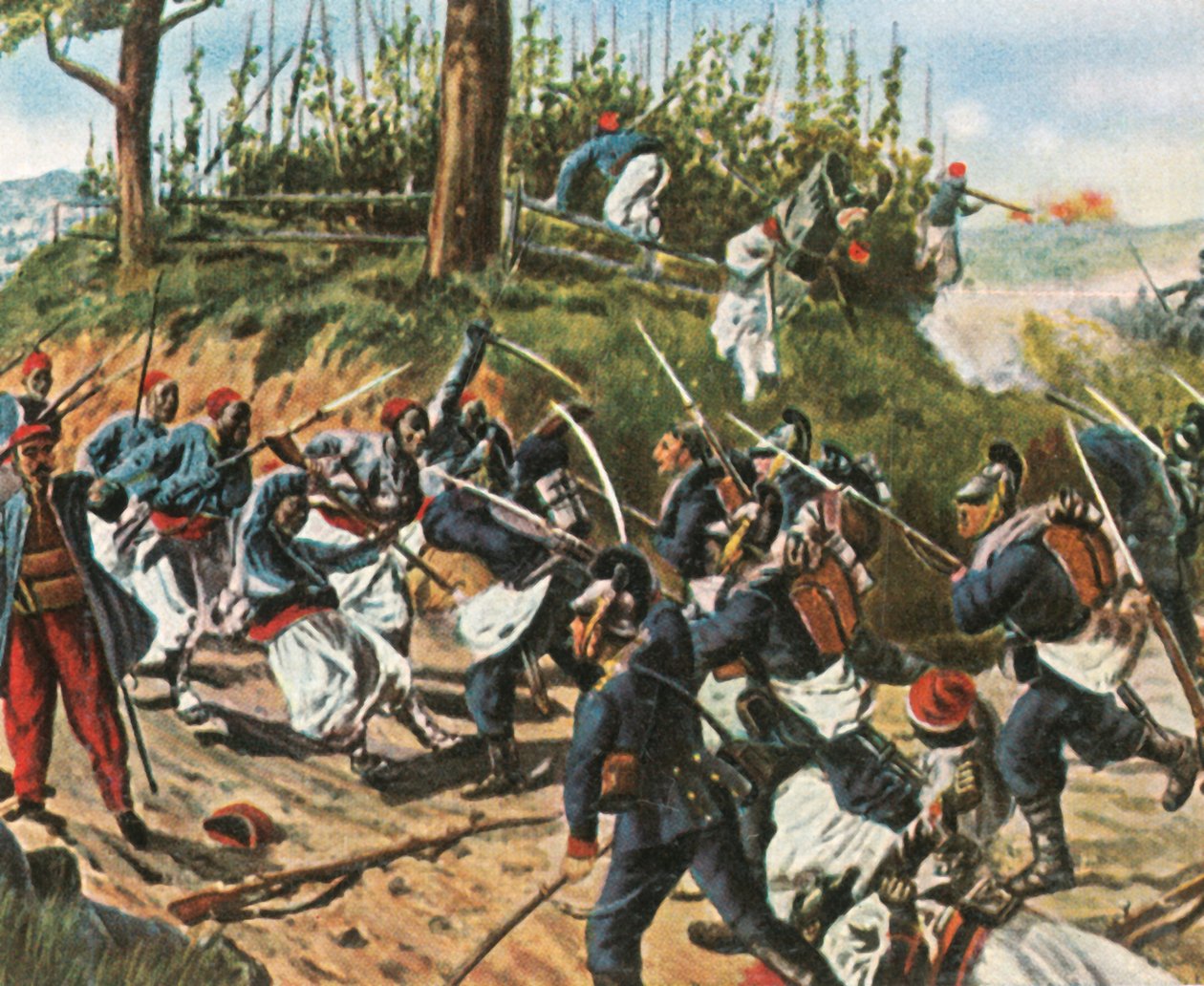 Bavoři ve Weissenburgu, 4. srpna 1870, 1936. od Unbekannt