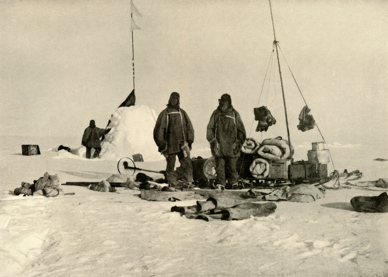 Bluff Depot, únor 1909 od Unbekannt